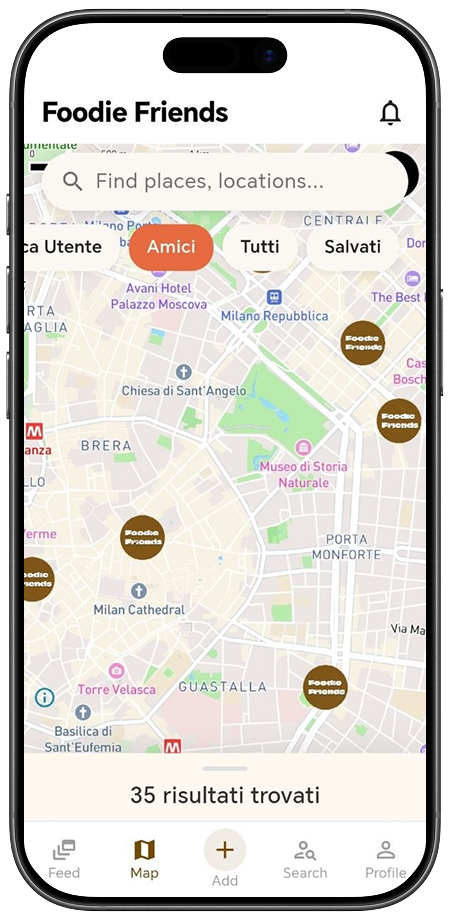 Foodie Friends App Preview